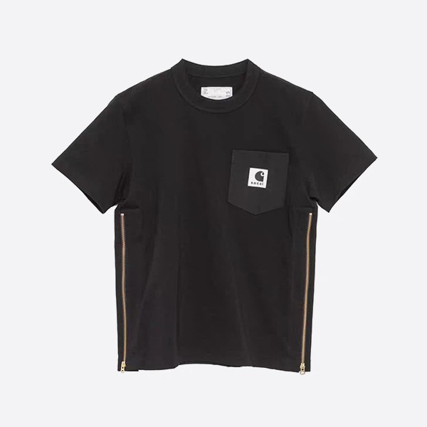 サカイ x カーハート WIP Tシャツ ブラック