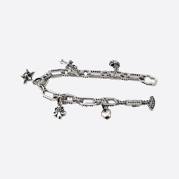 クロムハーツ ペーパーEチェーンブレスレット 11リンク