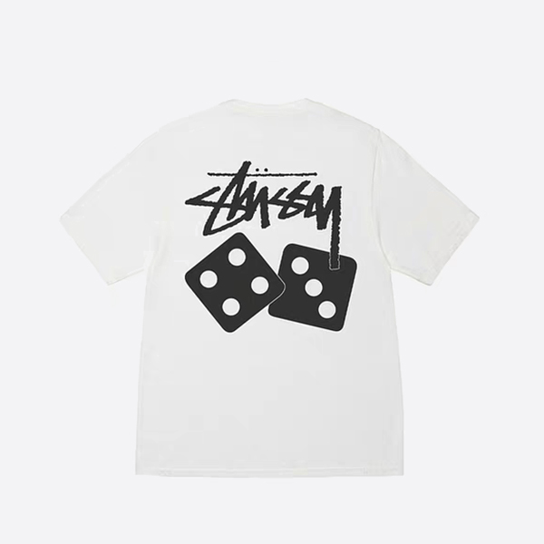ステューシー ダイス Tシャツ ピグメント ナチュラル