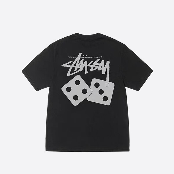 ステューシー ダイス Tシャツ ピグメント ブラック