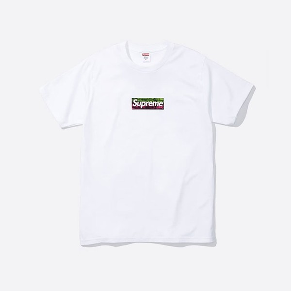 シュプリーム ロサンゼルス火災救済ボックスロゴTシャツ