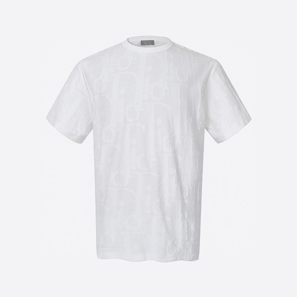 ディオール オブリーク Tシャツ リラックスフィット ホワイト