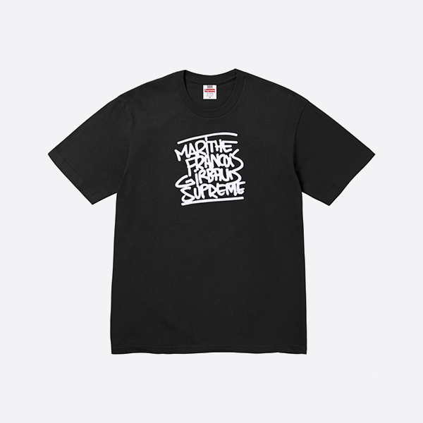 シュプリーム・マリテ + フランソワ・ジルボー Tシャツ ブラック