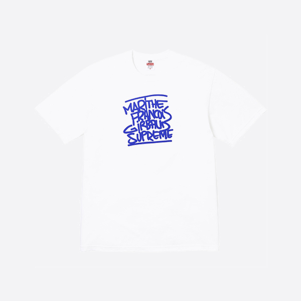 シュプリーム・マリテ + フランソワ・ジルボー Tシャツ ホワイト