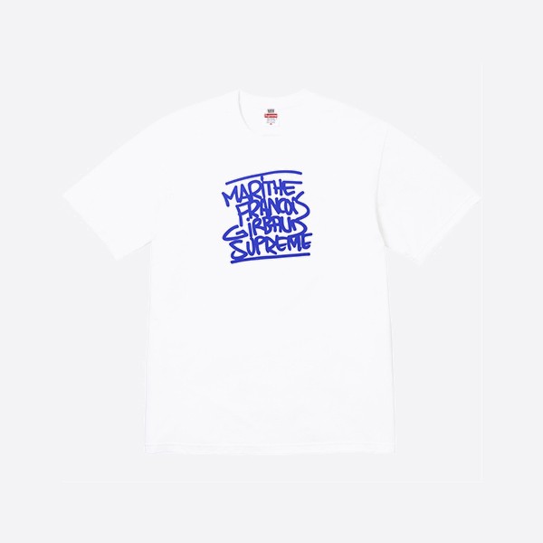 シュプリーム・マリテ + フランソワ・ジルボー Tシャツ ホワイト