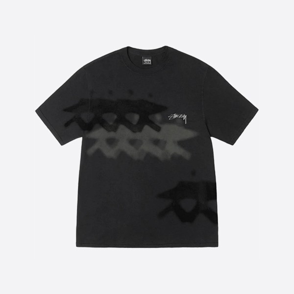 ステューシー ロータイド Tシャツ ピグメント ブラック染め
