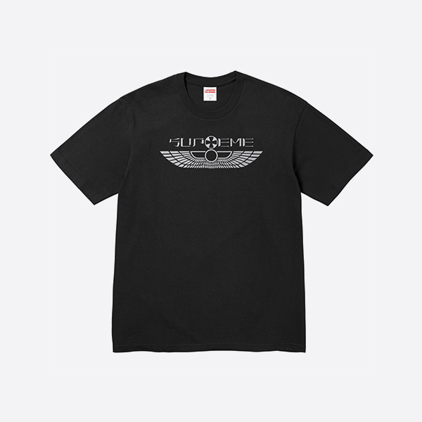 シュプリーム ウィングス Tシャツ ブラック