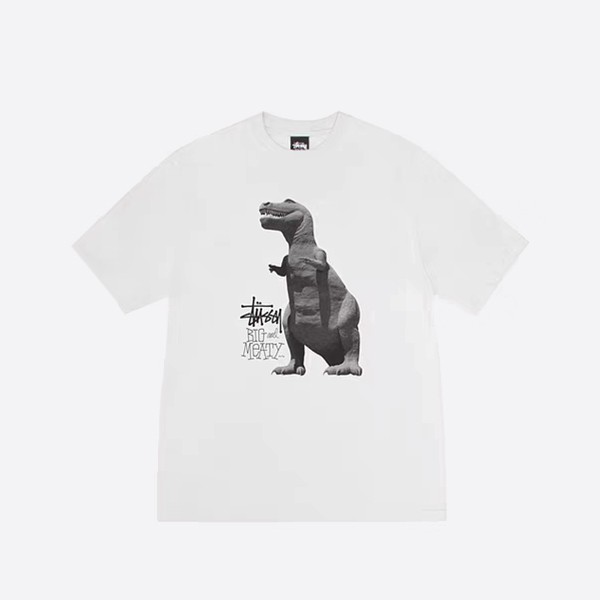 ステューシー ビッグ＆ミート ピグメントダイTシャツ ナチュラル