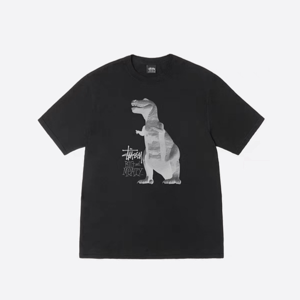 ステューシー ビッグ＆ミート ピグメントダイTシャツ ブラック