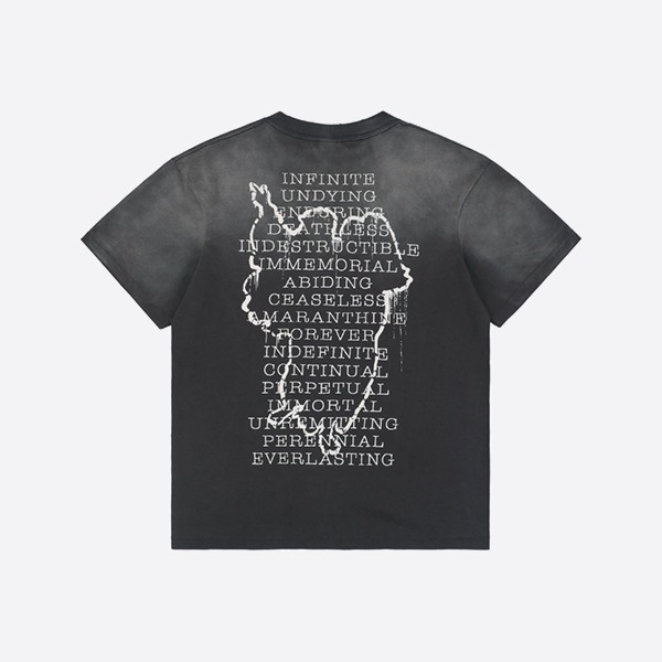 SAINTMXXXXXX SS Tシャツ/ホープスプリング/ブラック