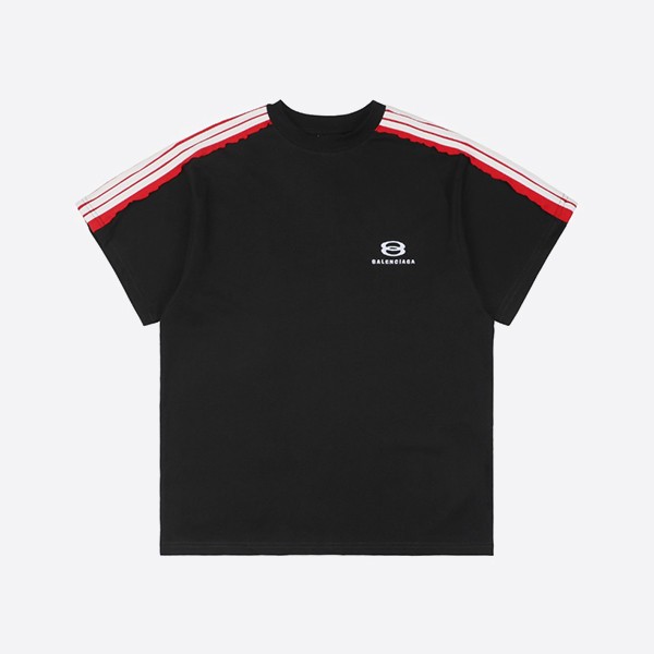 バレンシアガ ユニティ スポーツ アイコン オーバーサイズ Tシャツ（ブラック）