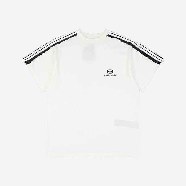 バレンシアガ ユニティ スポーツ アイコン オーバーサイズ Tシャツ（ホワイト）