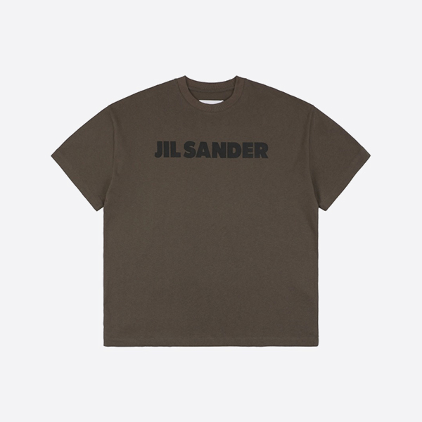 ジル・サンダー ロゴTシャツ（タイムグリーン）