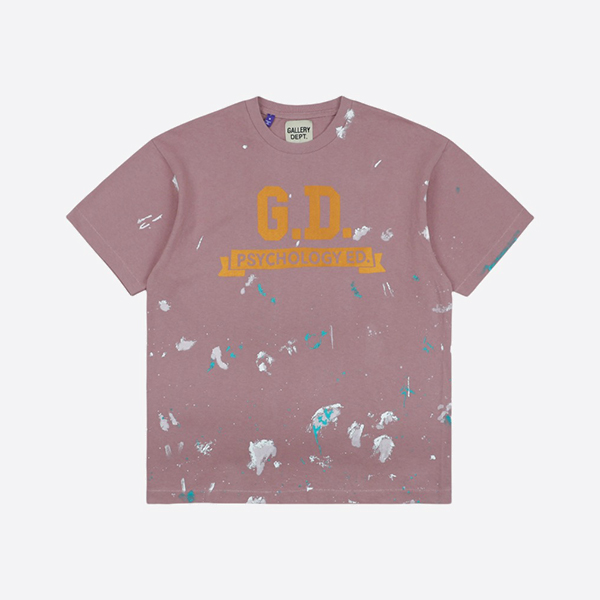 ギャラリーデプト心理学ED Tシャツ ダスティピンク