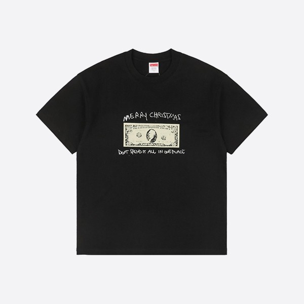 シュプリーム スペンドイットTシャツ ブラック