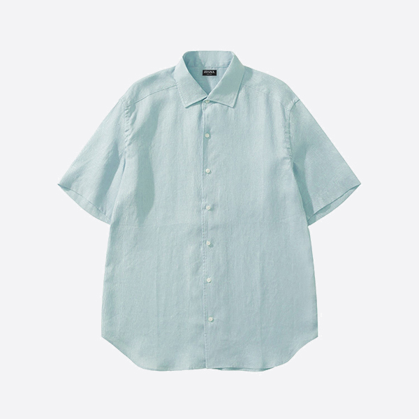ゼニア オアジ リネンシャツ SS25