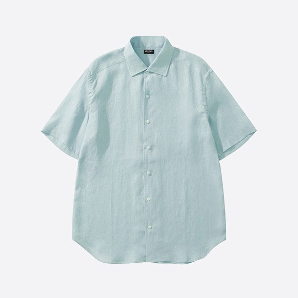 ゼニア オアジ リネンシャツ SS25