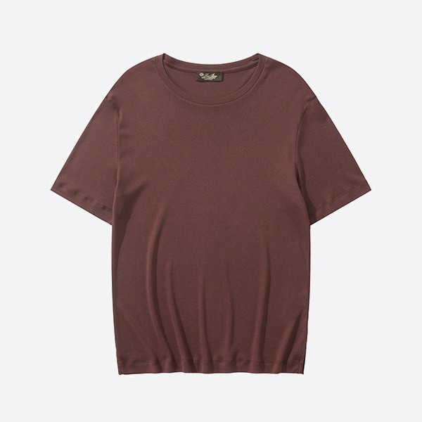 ロロ ピアーナ マッツォルボ Tシャツ コットン、シルク ヴェニス ブリコラ