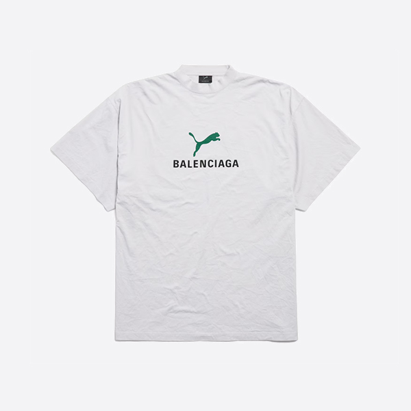 バレンシアガ プーマ オーバーサイズTシャツ（ダーティホワイト）
