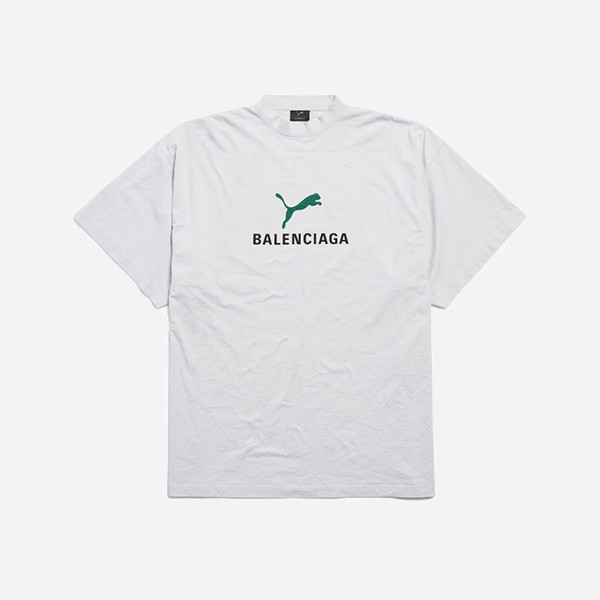 バレンシアガ プーマ オーバーサイズTシャツ（ダーティホワイト）