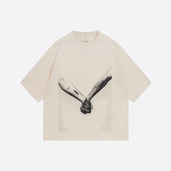 リック・オウエンス ジャンボTシャツ ホワイト