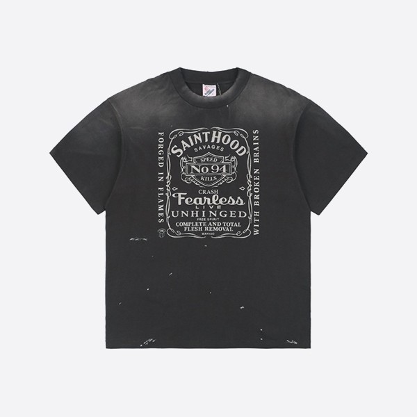 セントMxxxxxx x ネイバーフッド SS Tシャツ / STHD.FEARLESS