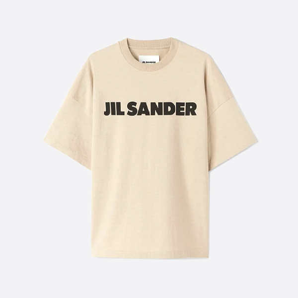ジル・サンダー ロゴ Tシャツ ニュートラル