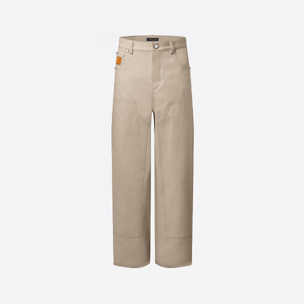 ルイ・ヴィトン x NIGO ワークウェアパンツ ベージュ