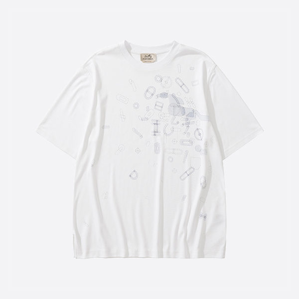 エルメス「フラグメント・エクエストル」Tシャツ
