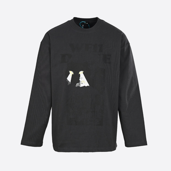 ウェルダン ウー・シュアンイーとルー・ハンのコンサートをテーマにした猫柄の長袖Tシャツとジャケット