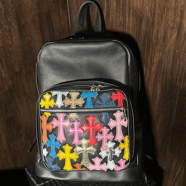 クロームハーツ CH 7th Grade カラーブロック スクールバッグ