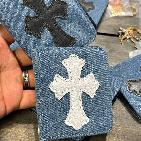 クロームハーツ デニムクロス コインパース