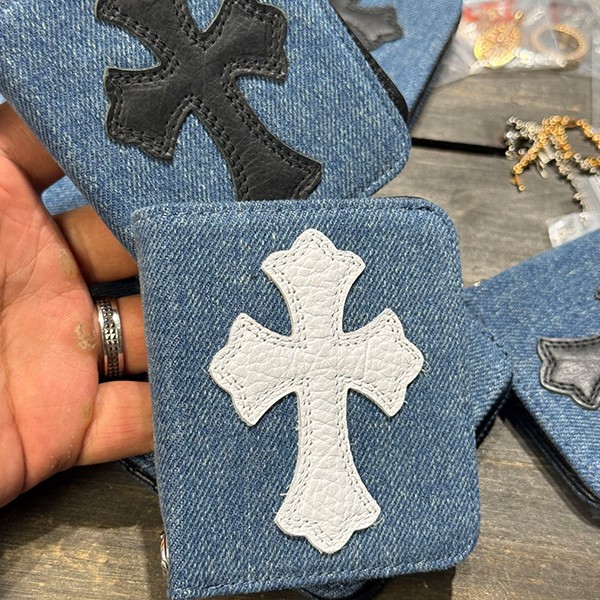 クロームハーツ デニムクロス コインパース