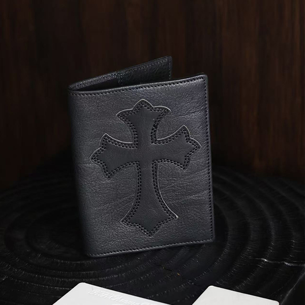 クロームハーツ クロス ブラックレーベル パスポートホルダー