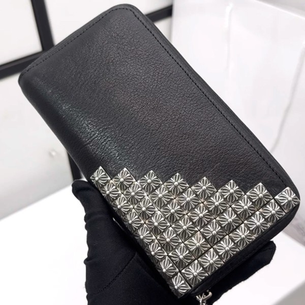 クロームハーツ クロススタッズ クラッチウォレット