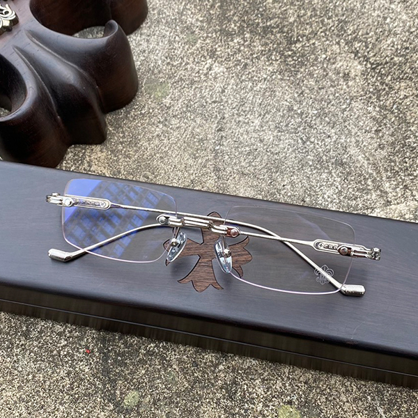 クロームハーツ CHリムレス シルバークロスパターン