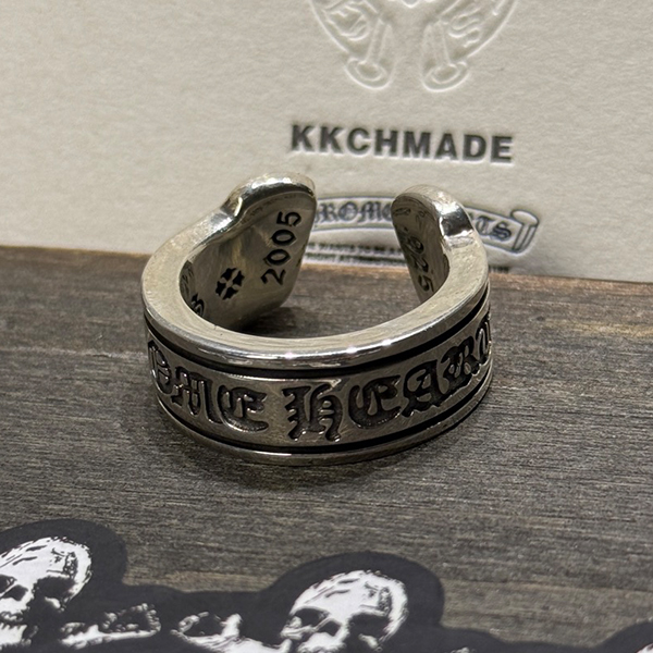 クロームハーツ スクロールリング