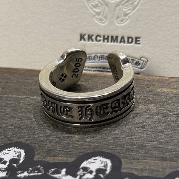 クロームハーツ スクロールリング