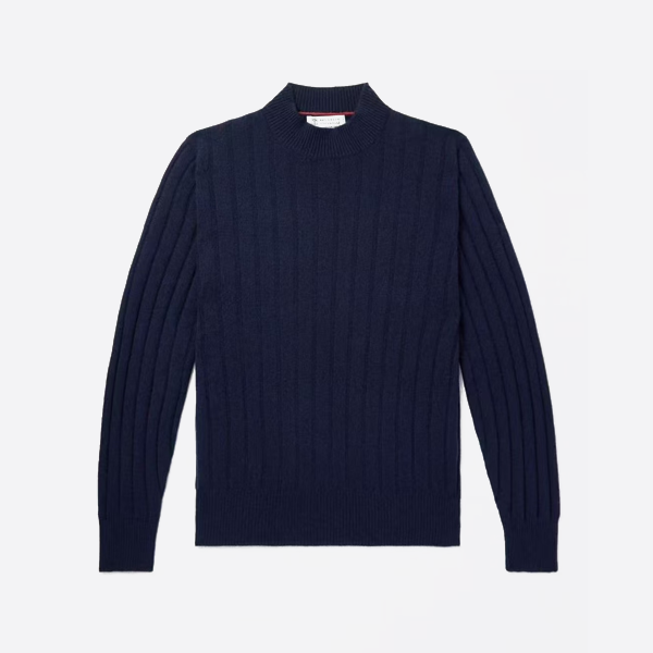 ブルネロ・クチネリのクルーネックセーター