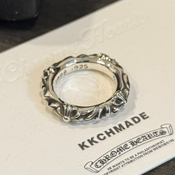 クロームハーツ スクエアパレスフラワーリング