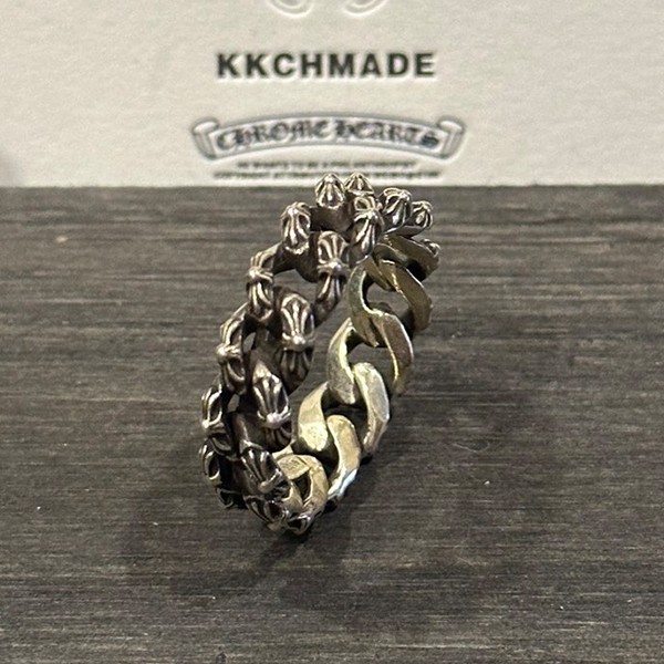クロームハーツ クロスチェーンツイストリング