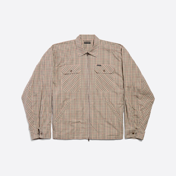 バレンシアガ シャツ ジップ ジャケット