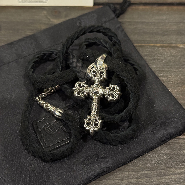 クロームハーツ フレイムヴァインレザーロープフック