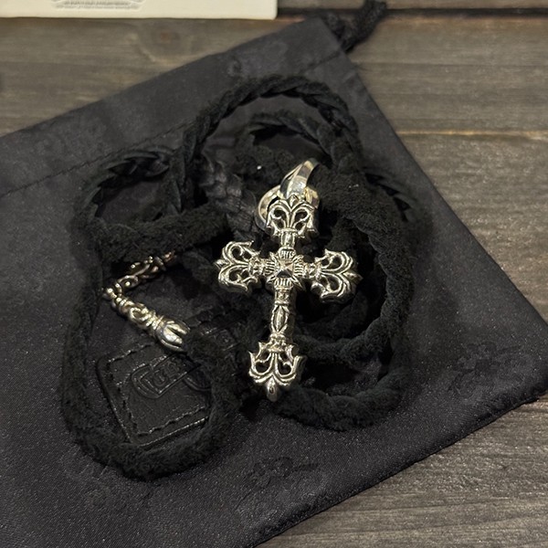 クロームハーツ フレイムヴァインレザーロープフック