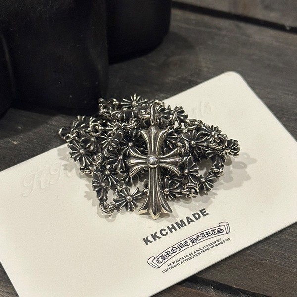 クロームハーツ タイニークロスバインディングチェーン