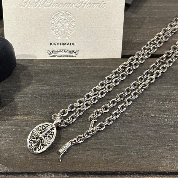 クロームハーツ Vineクロスブランド+ ppレターチェーン
