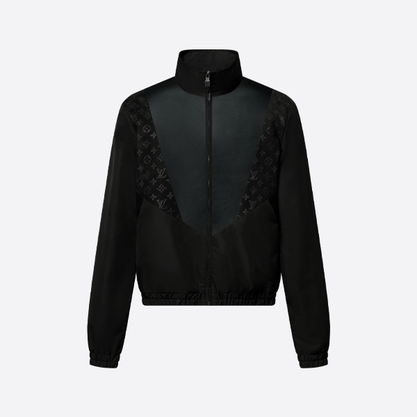 ルイ・ヴィトンのモノグラムパッチワークレザージャケット