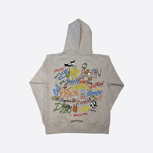 Chrome Hearts グラフィティレター パーカー