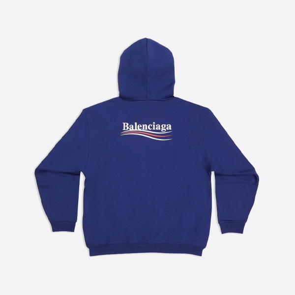 バレンシアガのクラシックなコカコーラ刺繍パーカー