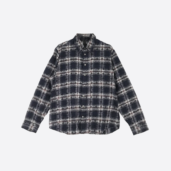 Chrome Hearts のオールオーバープリント長袖シャツ（レッド）